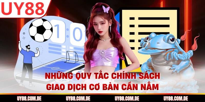 Những quy tắc chính sách giao dịch cơ bản cần nắm